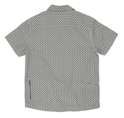 Men's High Water Shirt - Cozumel Geo, White Russian - The Lake and Company