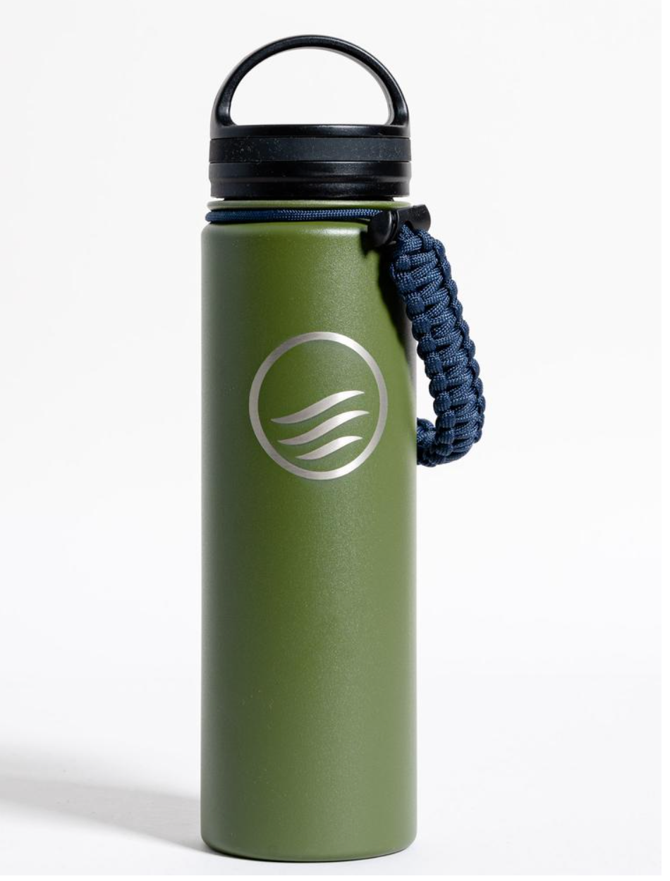 Signature 22 oz. Insulated Steel Water Bottle- Multiple Colors - The Lake and Company