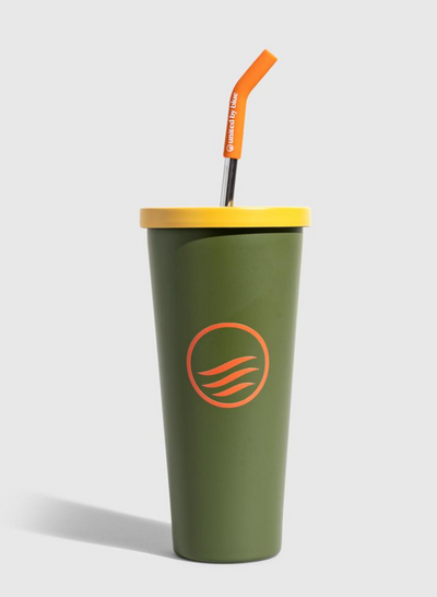 24 oz Insulated Steel Straw Tumbler- Multiple Colors - The Lake and Company