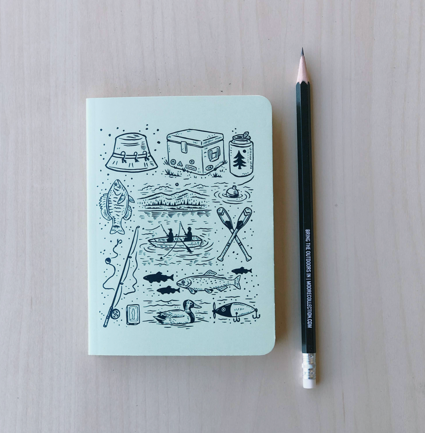 Mini Lake Life Notebook - The Lake and Company