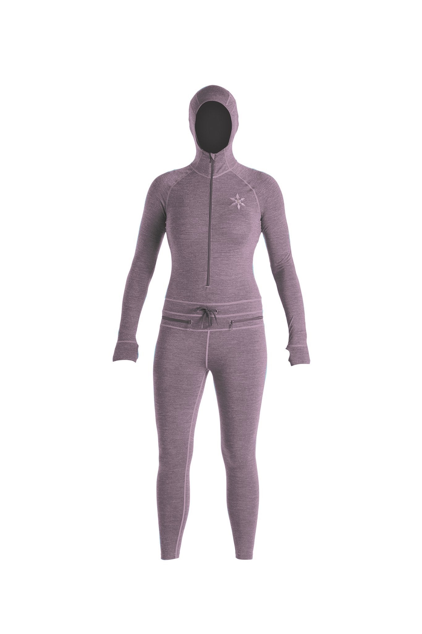 Women's Merino Ninja Suit - Dark Lavendar - The Lake and Company