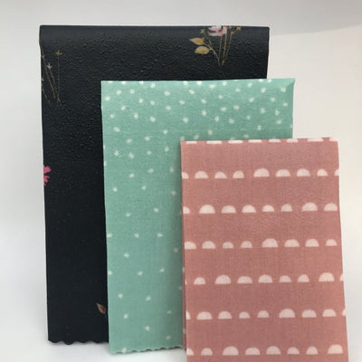 Beeswax Wrap Starter Set - Multiple Colors - The Lake and Company