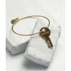 Dainty Key Bangle Bracelet