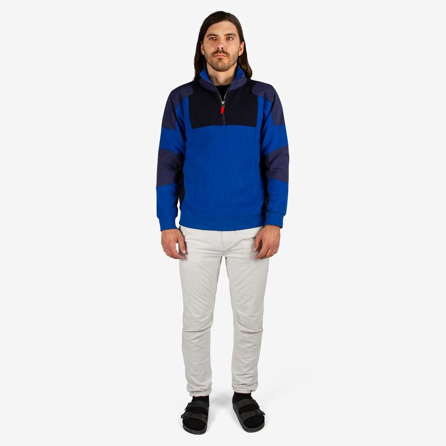 Global 1/4 Zip Sweater- Men's - The Lake and Company