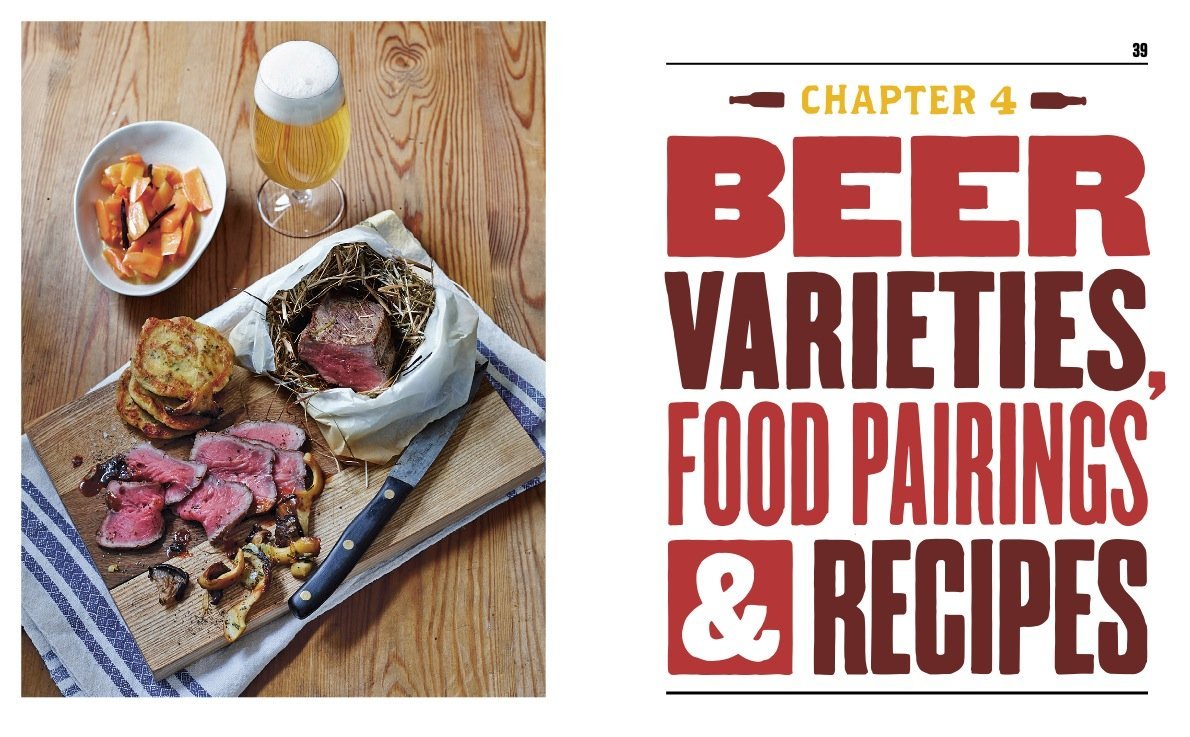 ON BEER AND FOOD: The Gourmet's Guide to Recipes and Pairings - The Lake and Company